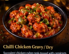 Chilli Chicken Gravy / Dry